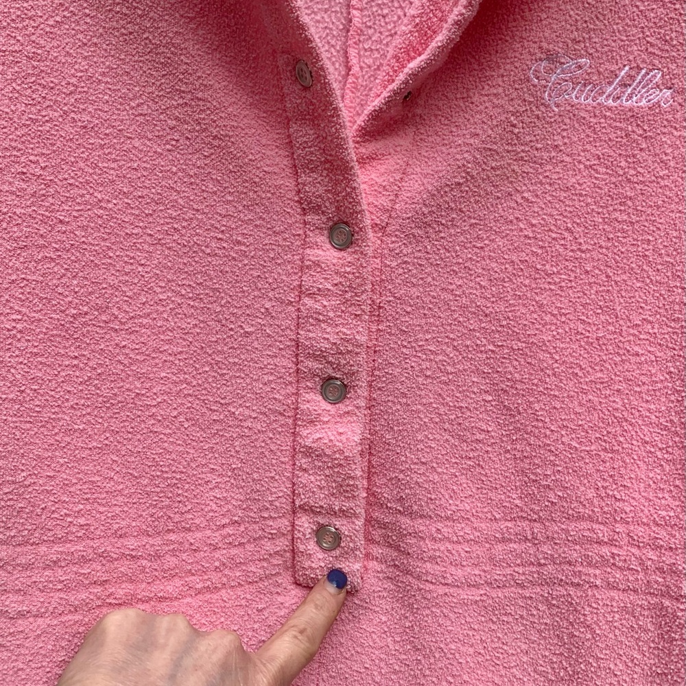 Vintage Cuddler Pink Lounge Onesie Jumpsuit / Combo Cuddler Rose Pyjama S/M - Picture 6 of 11